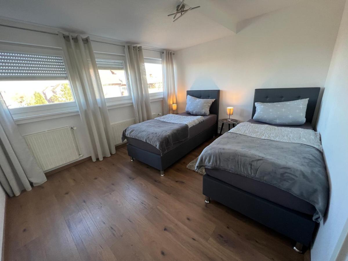 Mit Blick Appartement Lembruch Buitenkant foto